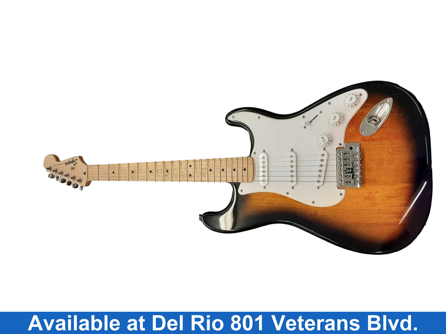 Fender Squier Stratocaster Brown Electric Classic Guitar
