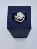 Ring - Engagement Set - Silver 5 grams Size 20