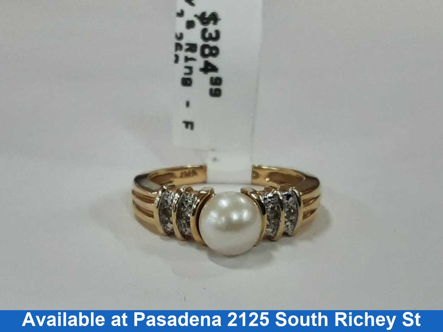 Women's Ring - Yellow Gold 14k (.585) 3.26 grams Size 6