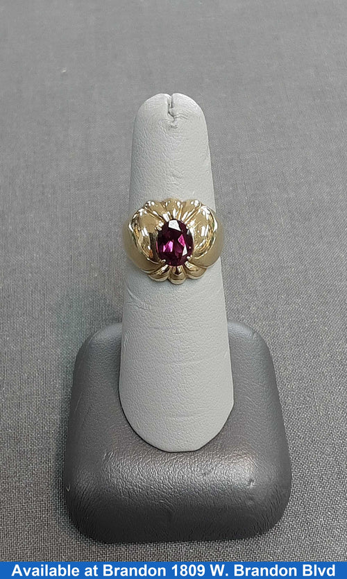Women's Ring - Mother's - Yellow Gold 10k (.417) 3.1 grams Size 20