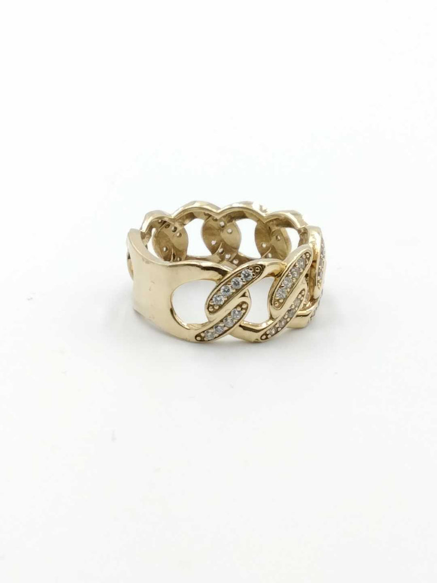 Men's Ring - Yellow Gold 10k (.417) 6.7 grams Size 11