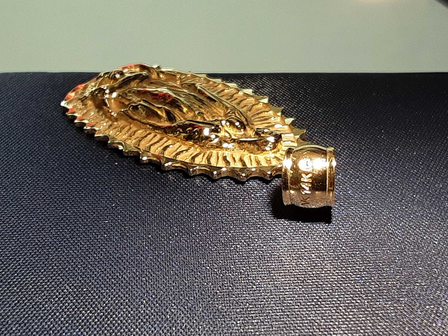 Religious Pendant - Yellow Gold 14k (.585) 3.2 grams