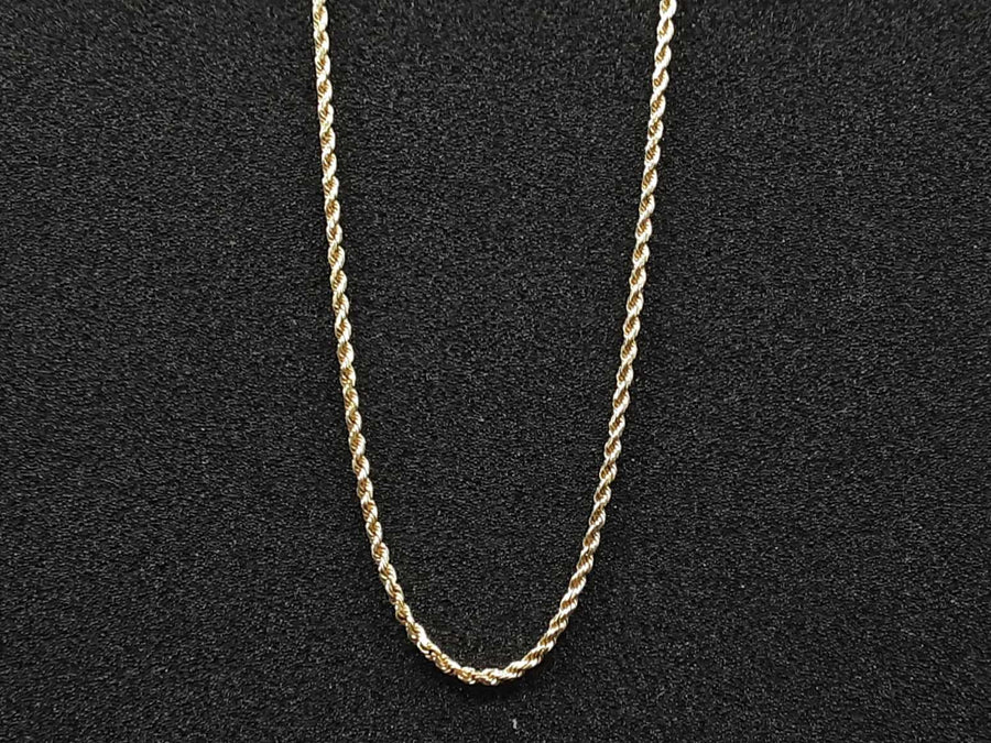 Rope Chain - Yellow Gold 14k (.585) 8.6 grams 20 inch