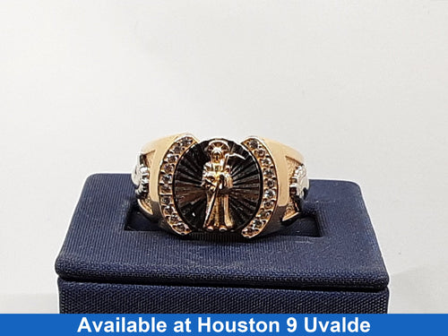 Men's Ring - Yellow Gold 14k (.585) 8.1 grams Size 8