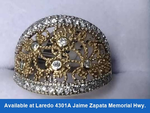 Women's Ring - Yellow Gold 10k (.417) 3.7 grams Size 8
