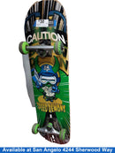 Speed Demons Green Skateboarding / Longboarding Equipment
