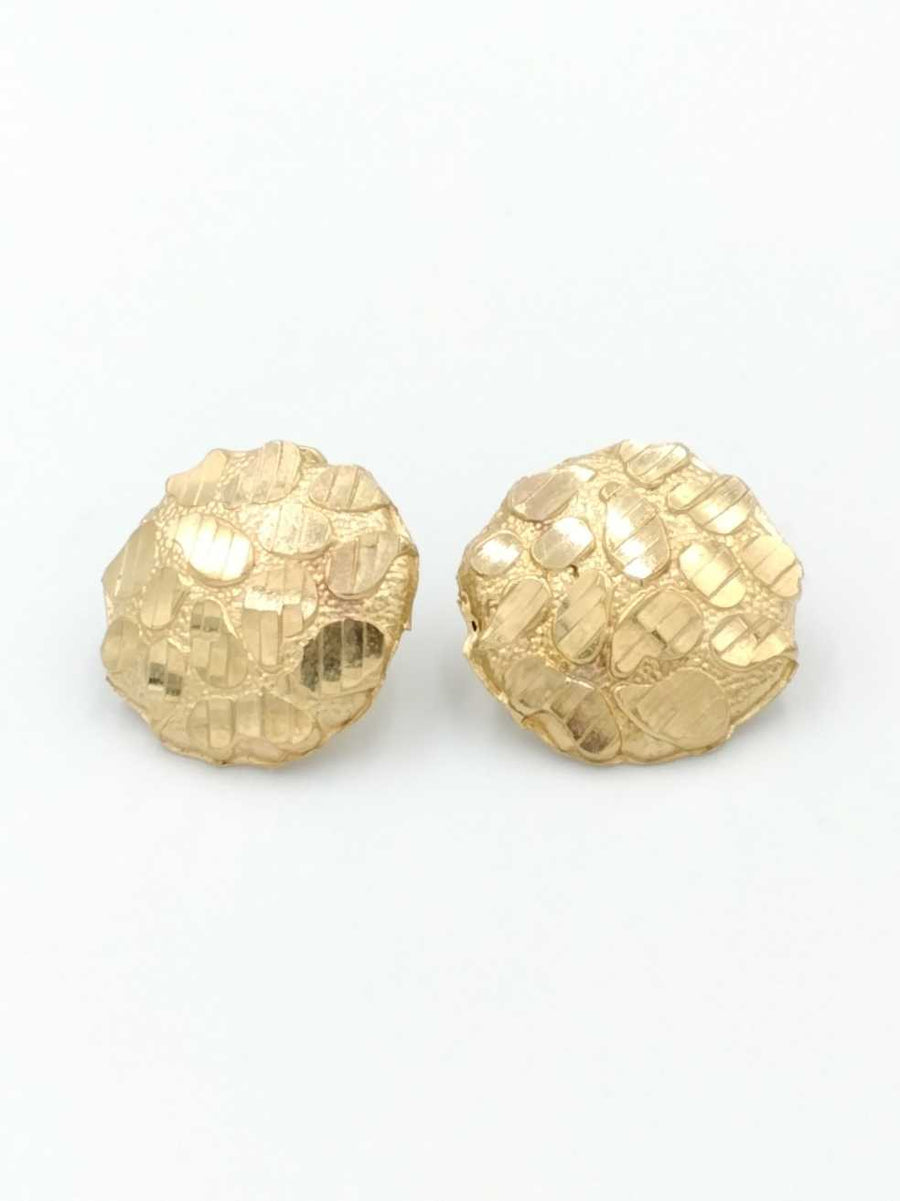 Gold Ball Earrings - Yellow Gold 10k (.417) 4.9 grams