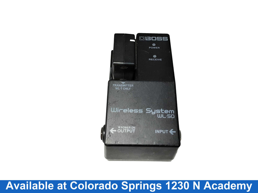 Boss Wl-50 Black Audio Equipment