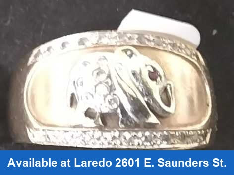Women's Ring - Yellow Gold 14k (.585) 8.1 grams Size 20