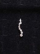 Diamond Pendant - White Gold 10k (.417) 1.3 grams