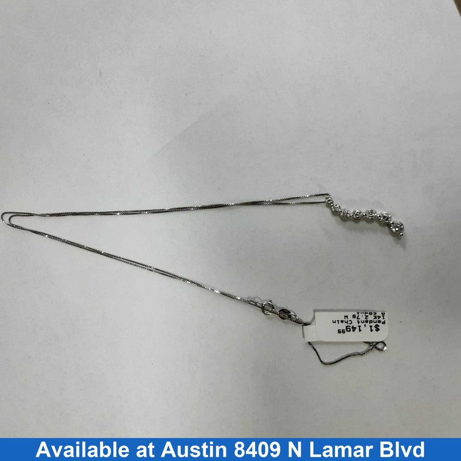 Chain - White Gold 14k (.585) 2.7 grams 18 inch