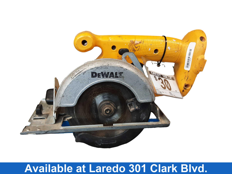 Dewalt Dw936 Yellow Cordless Circular Saw