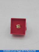 Women's Ring - Tricolor Gold 10k (.417) 3.5 grams Size 9