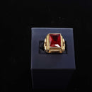 Men's Ring - Yellow Gold 10k (.417) 5.3 grams Size 9