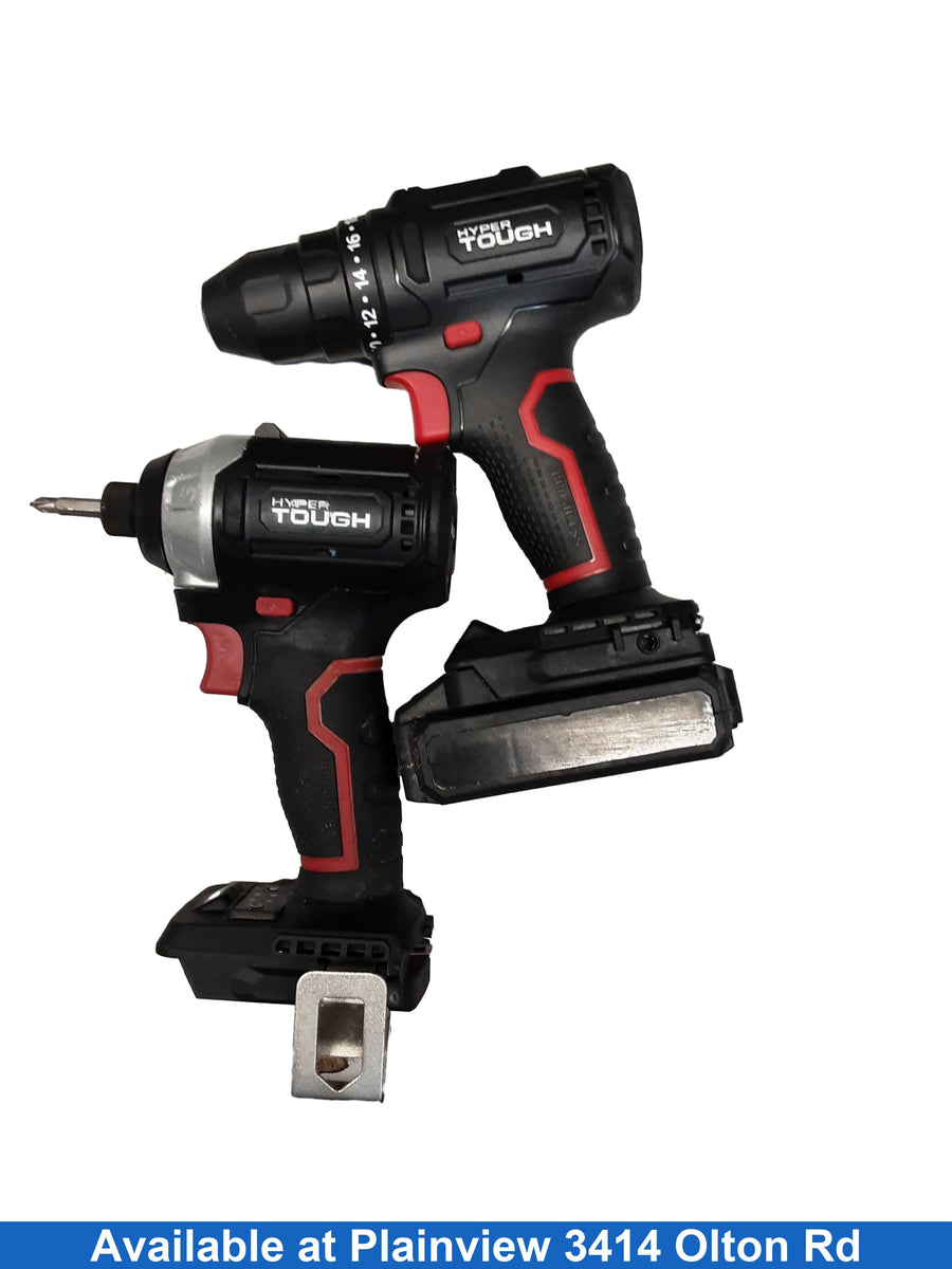 Hyper Tough 6120 Black Cordless Impact Drill
