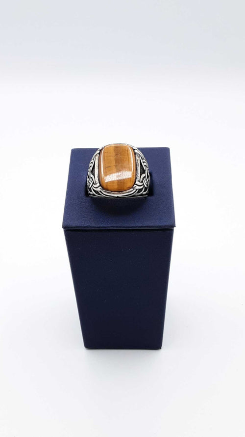 Men's Ring - Silver 12.4 grams Size 10