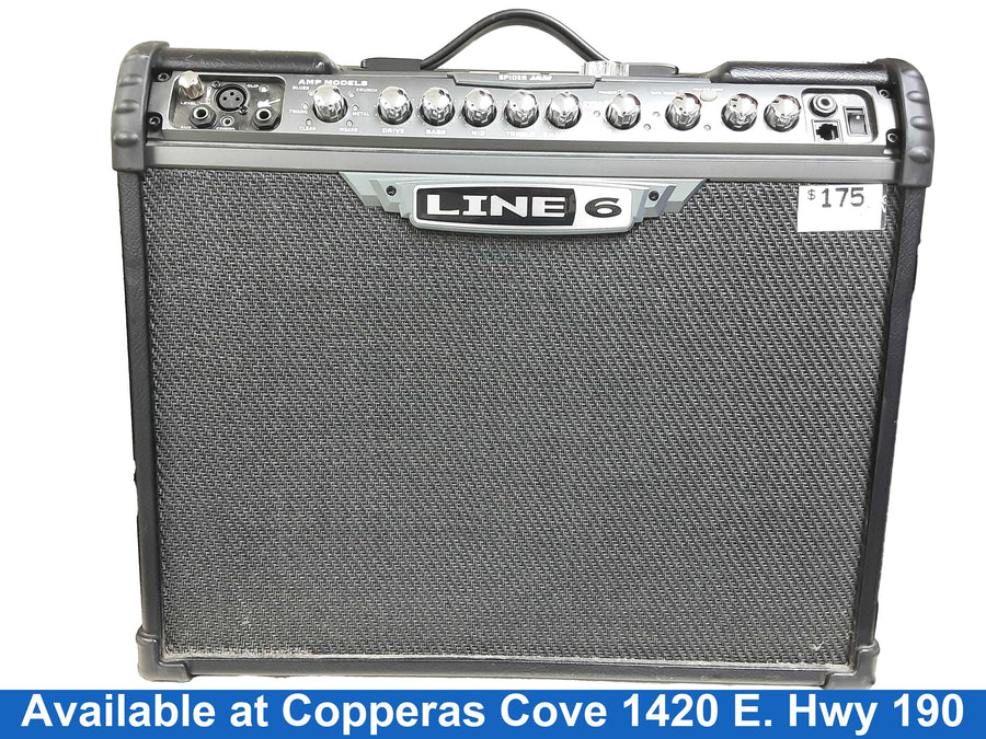 Line6 Spiderjam Black Guitar Amplifier