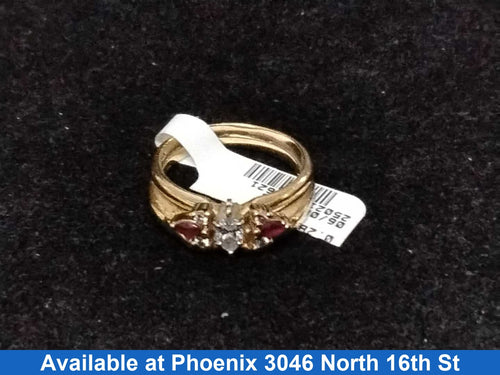 Women's Ring - Yellow Gold 14k (.585) 6.51 grams Size 5.5