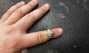 Women's Ring - Yellow Gold 10k (.417) 7.8 grams Size 8