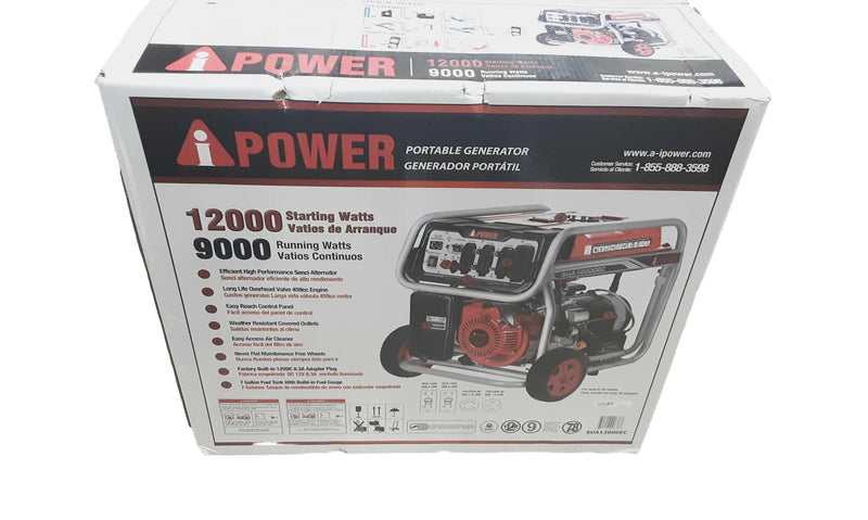 A-ipower Sua1200ec Black Generator