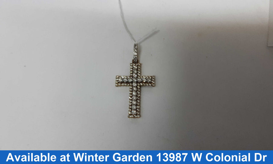 Religious Pendant - Yellow Gold 10k (.417) 6.2 grams