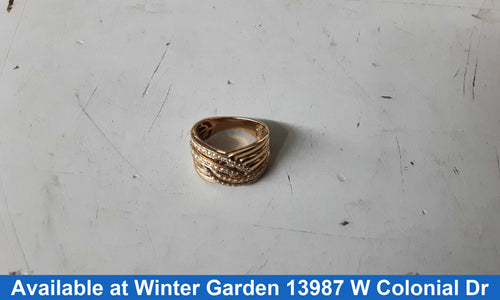 Women's Ring - Rose Gold 14k (.585) 6.9 grams Size 7