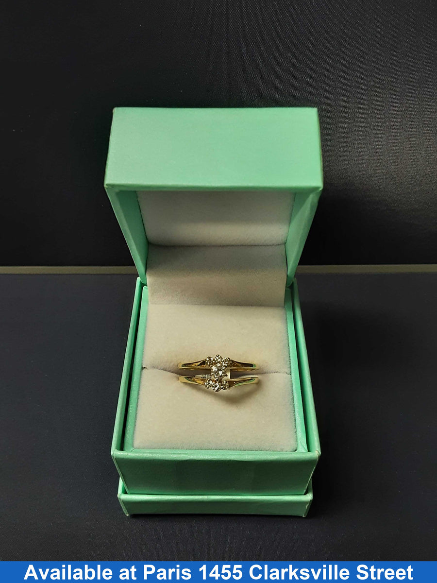 Women's Ring - Yellow Gold 14k (.585) 4 grams Size 20