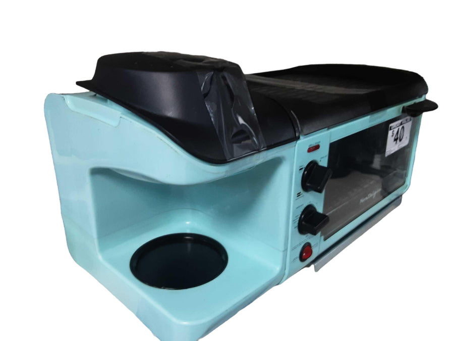 Nostalgia Toaster Over Hot Plate Green Small Kitchen Appliance