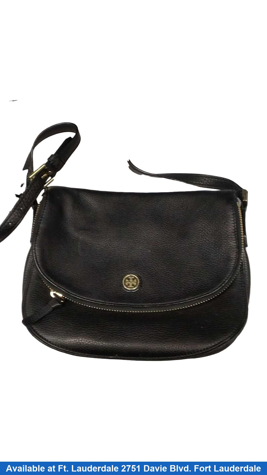 Tory Burch Pebble Black Purse / Handbag