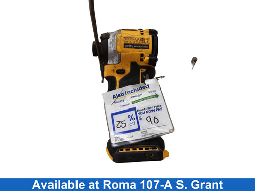Dewalt Dcf850 Yellow Cordless Impact Drill