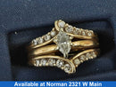Ring - Engagement Set - Yellow Gold 14k (.585) 5.5 grams Size 6