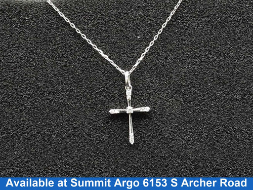 Religious Pendant - White Gold 10k (.417) 1.7 grams