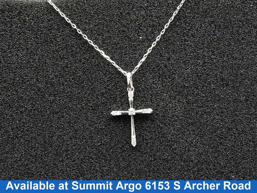 Religious Pendant - White Gold 10k (.417) 1.7 grams