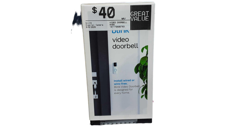Blink Video Doorbell Multi-color Digital Camera