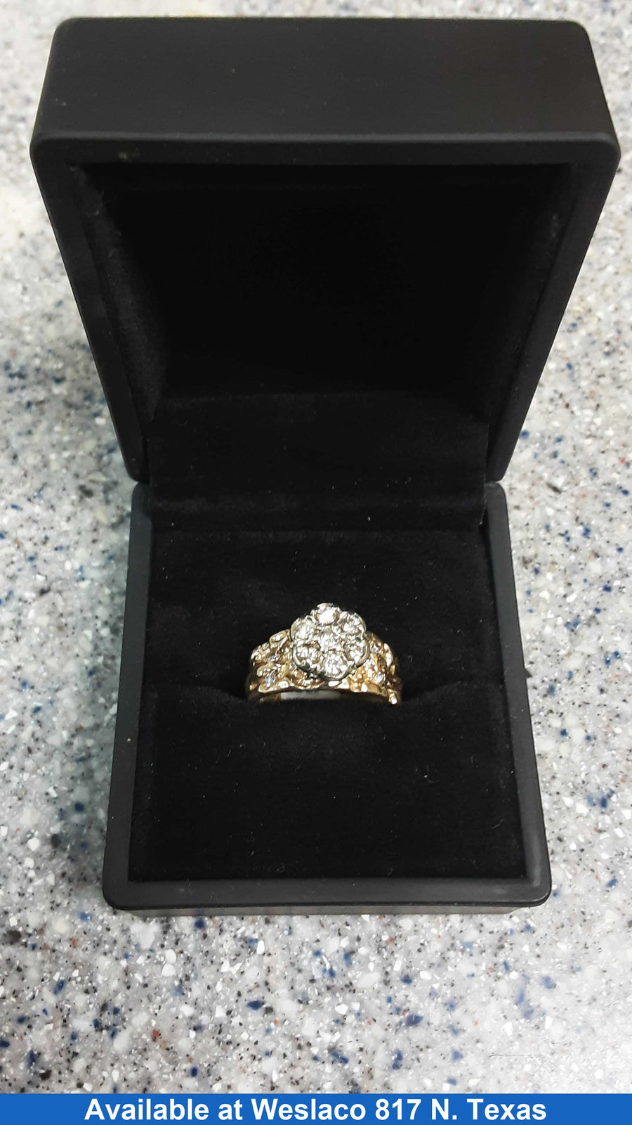 Women's Ring - Yellow Gold 14k (.585) 9.3 grams Size 9.5