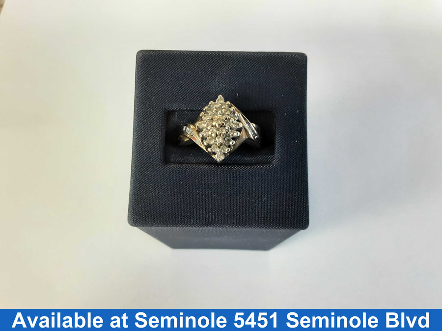Women's Ring - Yellow Gold 10k (.417) 3.8 grams Size 8