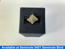 Women's Ring - Yellow Gold 10k (.417) 3.8 grams Size 8