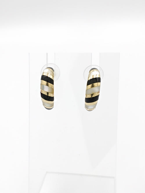 Earrings - Yellow Gold 10k (.417) 4.44 grams