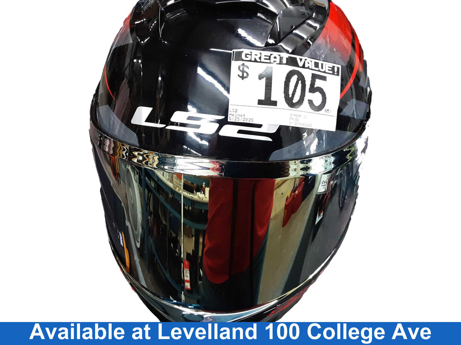 Ls2 Stream Ii Red Helmet