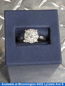 Women's Ring - White Gold 14k (.585) 5.17 grams Size 9