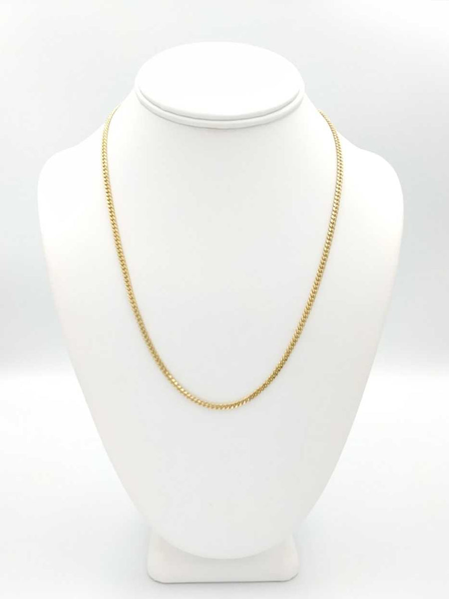 Cuban Link Chain - Yellow Gold 10k (.417) 5 grams 20 inch