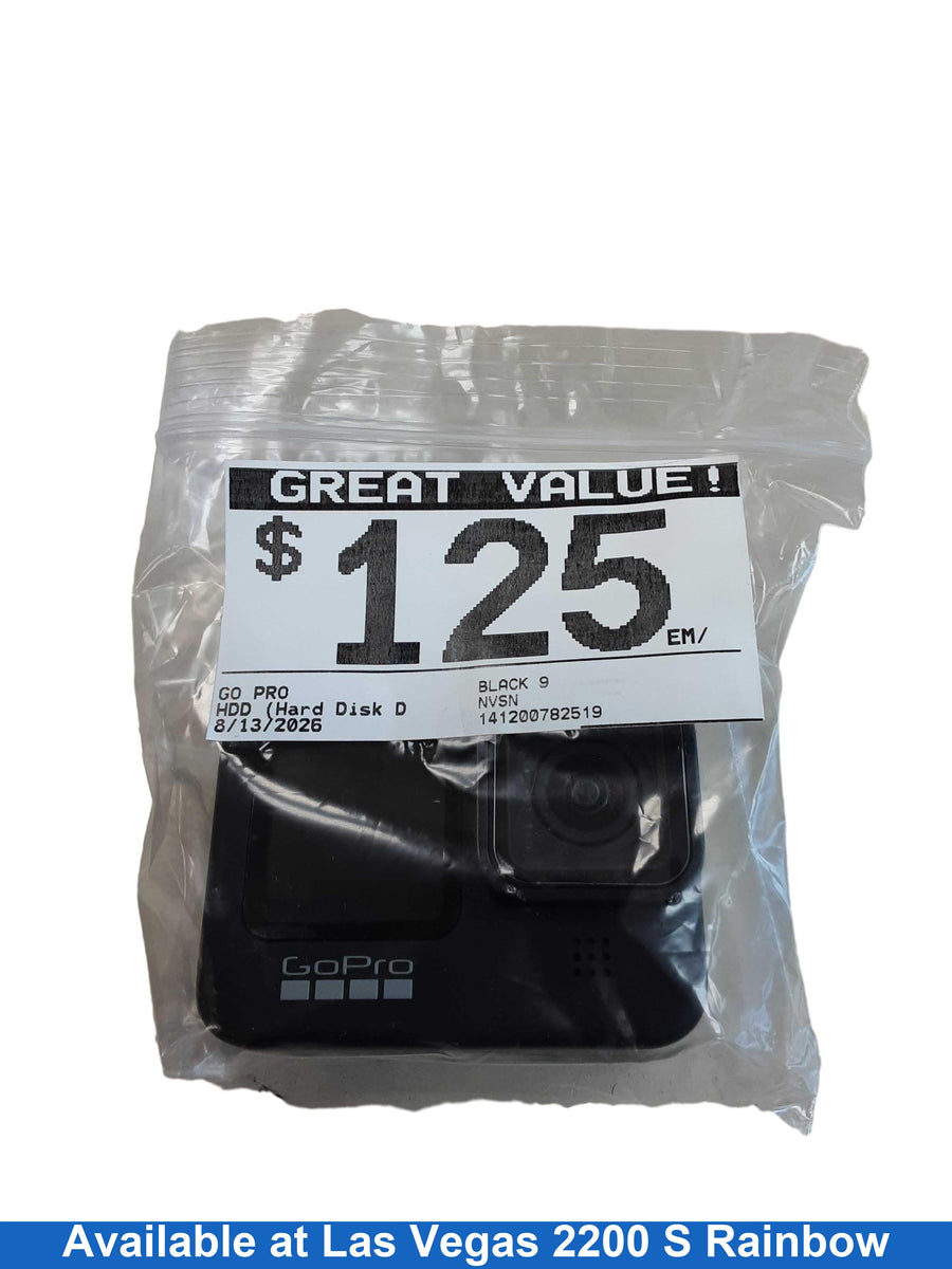 Go Pro Black 9 Black Digital Camcorder