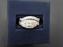 Ring - Engagement Set - White Gold 14k (.585) 5.5 grams Size 9