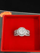 Women's Ring - White Gold 14k (.585) 6.4 grams Size 8