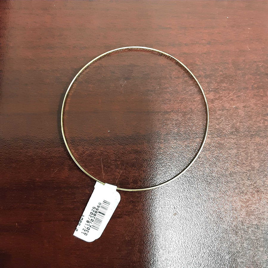 Bangle Bracelet - Yellow Gold 14k (.585) 3.4 grams 6 inch