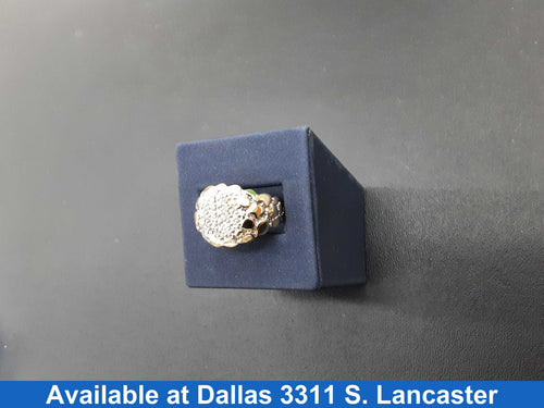 Men's Ring - Yellow Gold 10k (.417) 7.2 grams Size 8.5