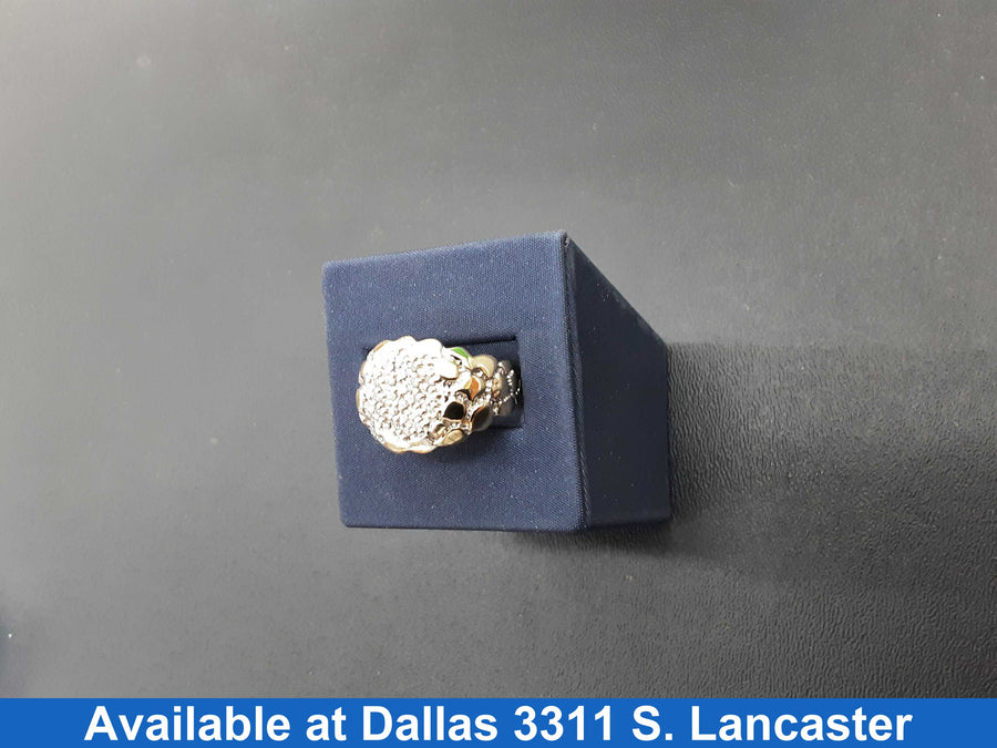 Men's Ring - Yellow Gold 10k (.417) 7.2 grams Size 8.5