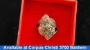 Women's Ring - Yellow Gold 10k (.417) 5.4 grams Size 10