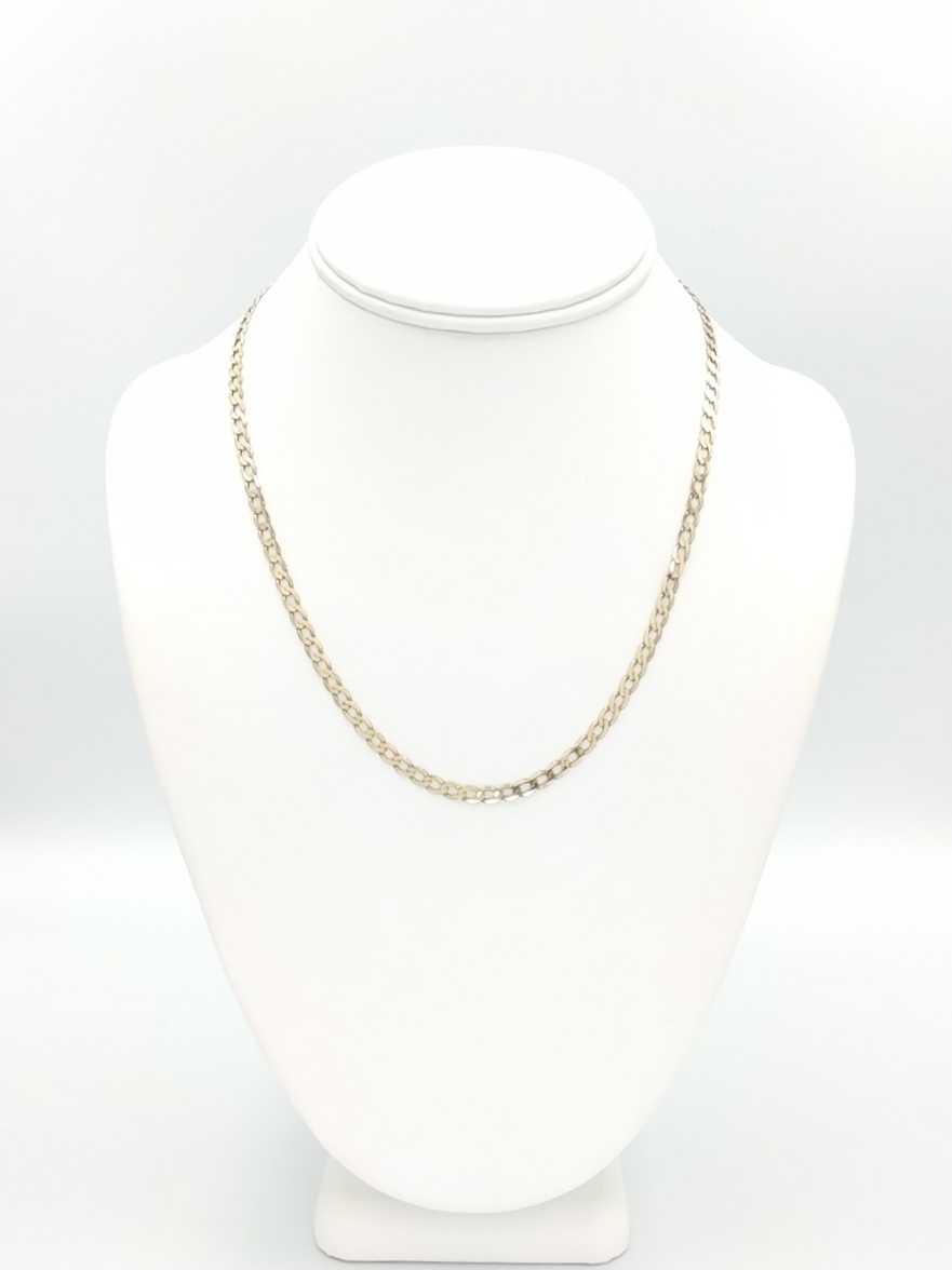 Cuban Link Chain - Yellow Gold 10k (.417) 6.5 grams 18 inch