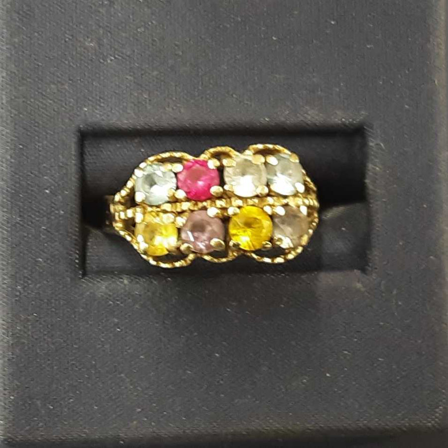 Women's Ring - Yellow Gold 10k (.417) 3.6 grams Size 20
